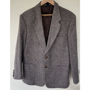 JOHN HENRY VINTAGE TWEED mens slim fit sport coat suit jacket blazer 42 R